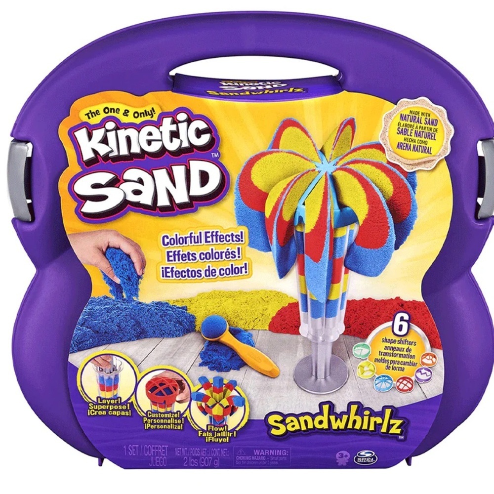Kinetic Sand Sandwhirlz Playset new in box